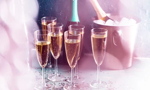 champagne-bottle-bucket-with-ice-glasses-champagne
